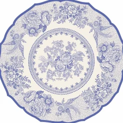 Burleigh Blue Asiatic Pheasants 12 Paper Placemats- Placemats