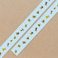 Emma Ball Blue Bees 15mm Washi Tape- Stationery|Crafts