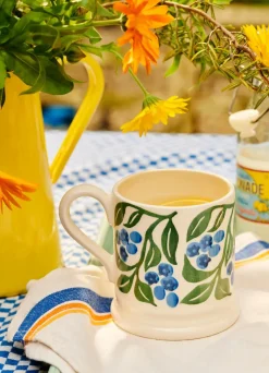 Emma Bridgewater Blueberries 1/2 Pint Mug- Flowers & Garden
