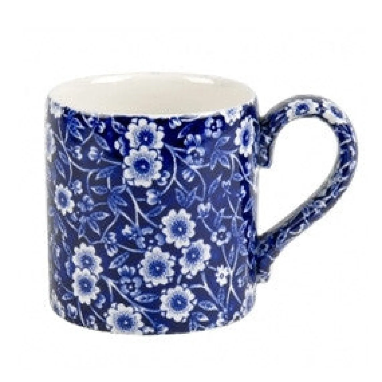 Burleigh Blue Calico Half Pint Mug- Blues