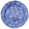 Burleigh Blue Calico 7 1/2 in Small Plate- Plates