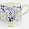 Emma Bridgewater Blue Daisy Fields Small Mug- Flowers & Garden
