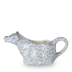 Burleigh Blue Felicity Cow Creamer Boxed- Jugs