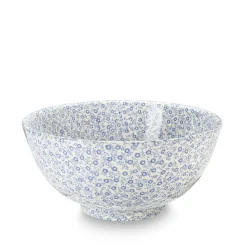 Burleigh Blue Felicity Medium Footed Bowl- Bowls & Dishes