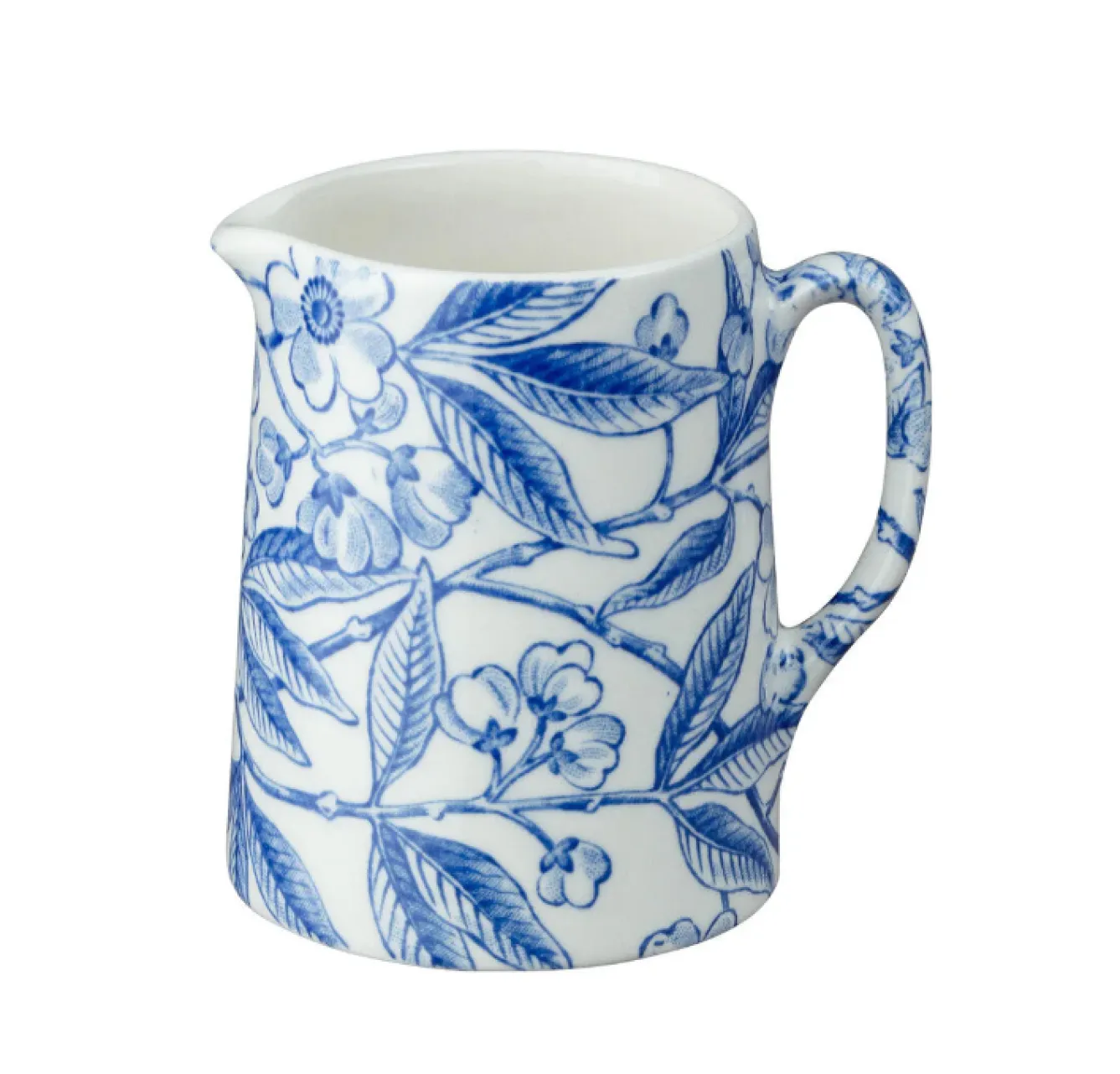 Burleigh Blue Prunus Mini Tankard Jug- Jugs