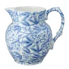 Burleigh Blue Prunus Small Etruscan Jug- Jugs