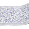 Burleigh Blue Regal Peacock Pad Paper Table Runner- Placemats