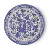 Burleigh Blue Regal Peacock Plate 7 in- Plates
