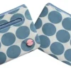 Earth Squared Bags Blue Spot Emily Purse- Bags