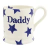 Emma Bridgewater Blue Star Daddy 1/2 Pint Mug- Father's Day|Blues