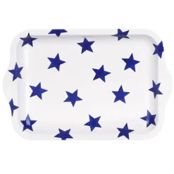 Emma Bridgewater Blue Stars Small Tin Tray- Trays|Trays