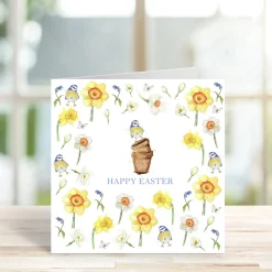 West Country Designs Blue Tits & Daffodil Easter Card- Easter|Greeting Cards