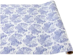 Burleigh Blue Willow Paper Table Runner- Placemats