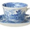 Burleigh Blue Willow Teacup and Saucer- Tea|Teacups