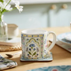 Ulster Weavers Boho Floral Bone China Mug- Tea|Food & Drink