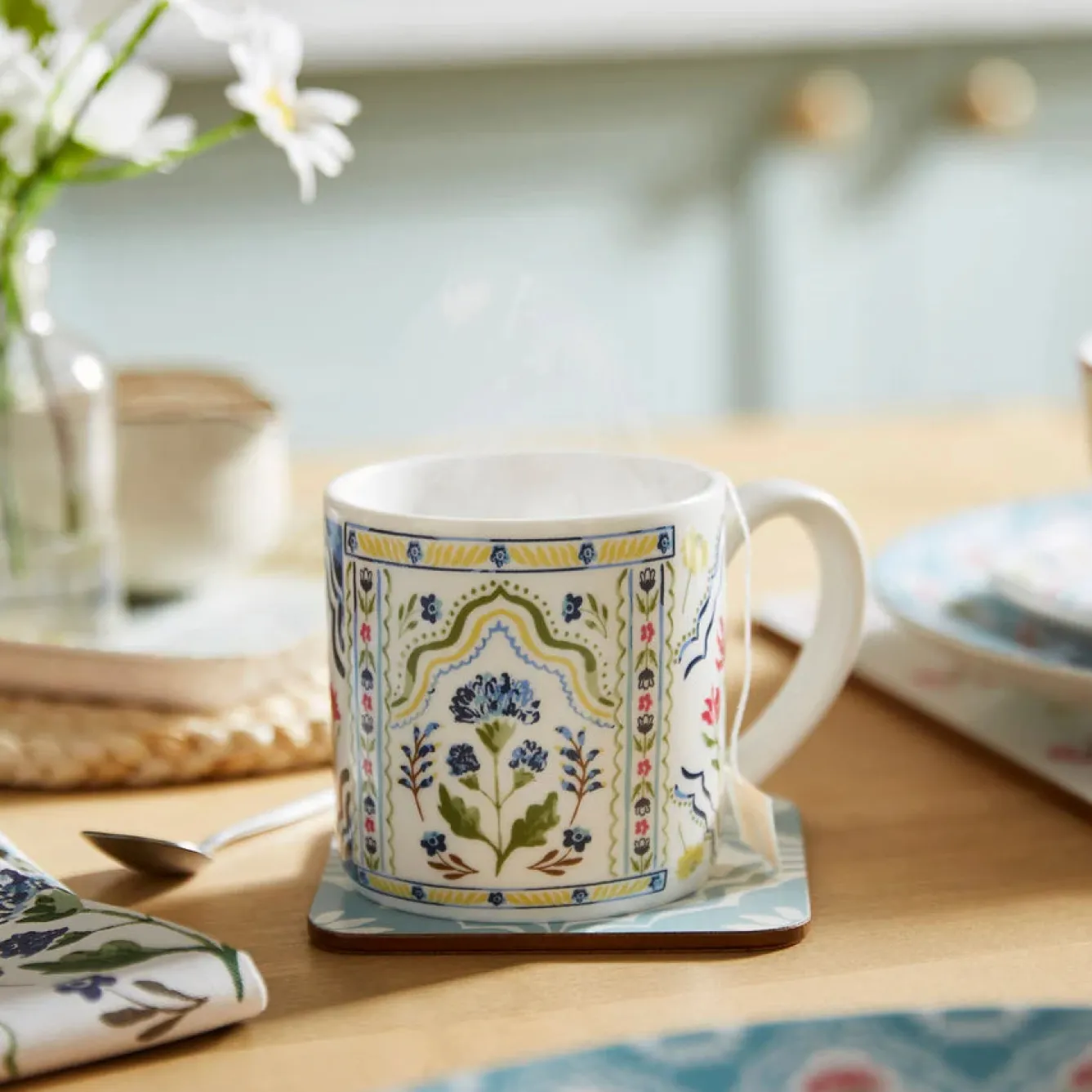 Ulster Weavers Boho Floral Bone China Mug- Tea|Food & Drink