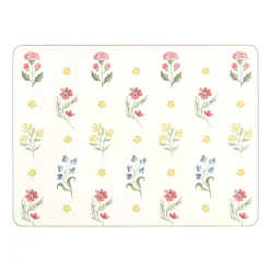Ulster Weavers Boho Floral Set of 4 Placemats- Melamine