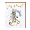 Wrendale Designs 'Bon Appetit' Bluetit Greetings Card- Greeting Cards|Children