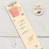 Ginger Betty Book & Cuppa Wooden Book Mark- Books