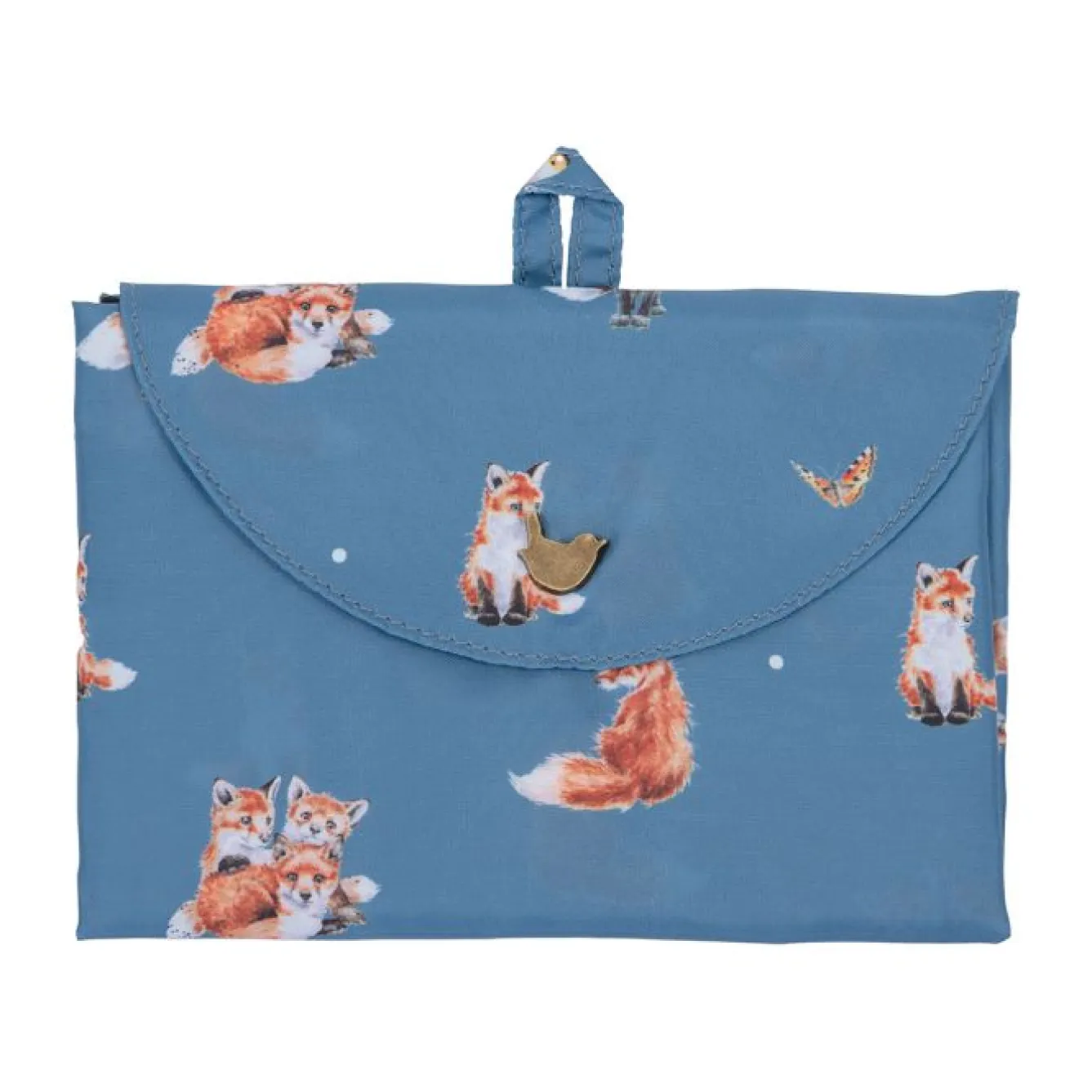 Wrendale Designs 'Born To Be Wild' Foldable Lightweight Shopping Bag- Bags