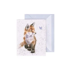 Wrendale Designs 'Born to be Wild' Fox Gift Enclosure Card- Greeting Cards