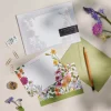 Catherine Lewis Bountiful Blooms Note Cards - Pack of 6- Stationery
