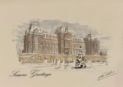 Sean Webb Art Bowes Museum Seasonal Greetings Card- Royal|Christmas