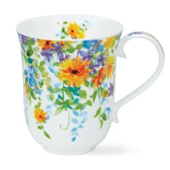 Dunoon Braemar Trailing Flowers Mugs- Tea|Flowers & Garden