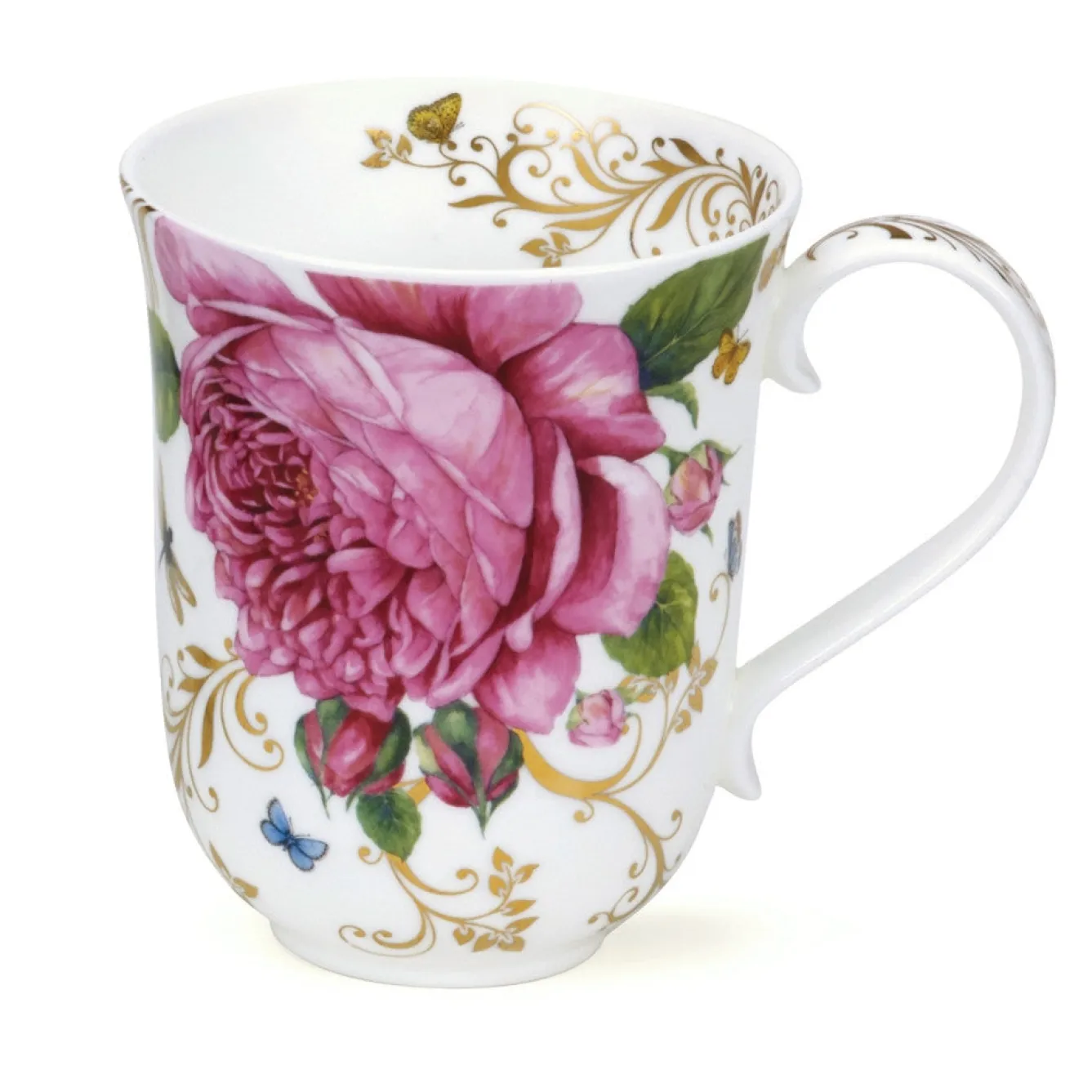 Dunoon Braemar Vintage Rose Mug- Tea