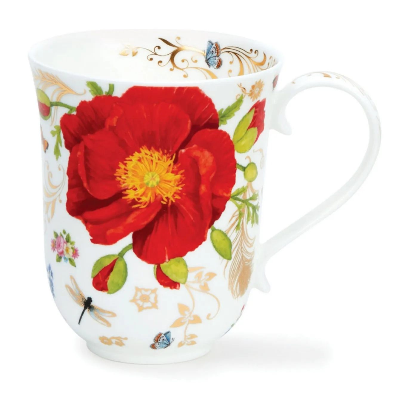 Dunoon Braemar Vintage Rouge Mug- Tea