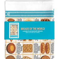 Stuart Gardiner Breads of the World Tea Towel by- Father's Day|Tea