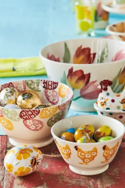 Emma Bridgewater Bright Easter Eggs Medium Old Bowl- Easter|Bowls & Dishes
