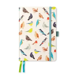 The Art File British Birds A5 Lined Notebook- Stationery