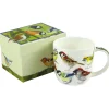 Emma Ball British Birds Bone China Mug (Boxed)- Chickens