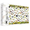 Emma Ball British Birds 1000 Piece Jigsaw Puzzle- Puzzles