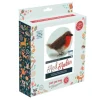 The Crafty Kit Co. British Birds - Red Robin Needle Felting Kit- Crafts