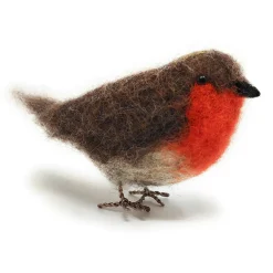The Crafty Kit Co. British Birds - Red Robin Needle Felting Kit- Crafts
