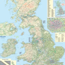 All Jigsaw Puzzles British Isles Road Map 1000 Piece Jigsaw Puzzle- Puzzles|Children