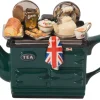 Ceramic Inspirations British Roast Dinner Large Aga Teapot - Green- Tea|Teapots
