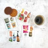 Corinne Alexander British Store Cupboard Coaster Set by- Father's Day|Coasters
