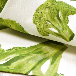 Corinne Alexander Broccoli Tea Towel by- Tea|Tea Towels
