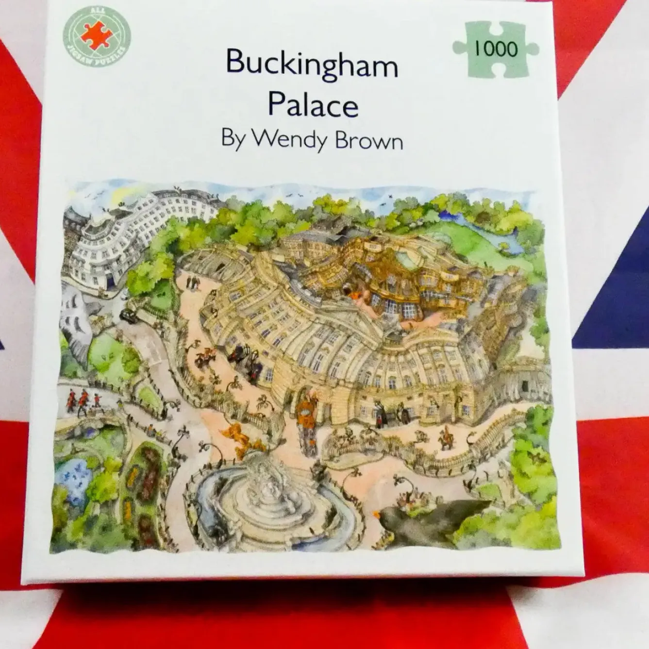 All Jigsaw Puzzles Buckingham Palace by Wendy Brown 1000 Piece Jigsaw Puzzle- Royal|Puzzles
