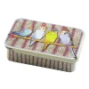 Emma Ball Budgies in Beanies Mini Slider Tin- Storage