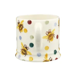 Emma Bridgewater Bumblebee & Small Polka Dot Small Mug- Bright Colors|Bees