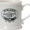 Burleigh Old Fashioned Mustache Mug- Blues