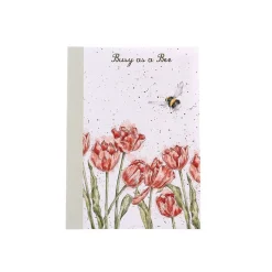 Wrendale Designs 'Busy as a Bee' A6 Notebook- Stationery