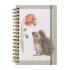 Wrendale Designs 'Busy as a Bee' Hedgehog Spiral Bound Notebook- Stationery