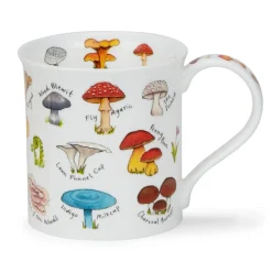 Dunoon Bute Mushrooms & Toadstools Mug- Great Britain