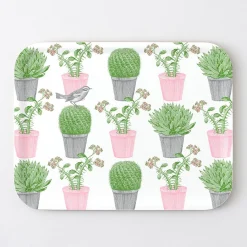 Thornback & Peel Cactus & Bird Large Tray- Tea|Trays