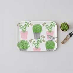 Thornback & Peel Cactus & Bird Small Tray- Trays